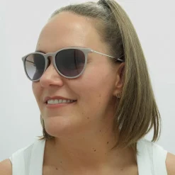 Ray-Ban Sunglasses Erika 4171 600068 Dark Rubber Sand Brown Gradient