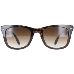 Ray-Ban Sunglasses Folding Wayfarer 4105 Light Havana Brown Gradient 7