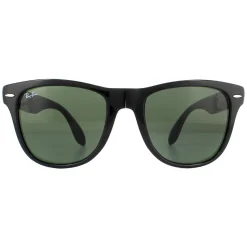 Ray-Ban Sunglasses Folding Wayfarer 4105 Black 601 50mm