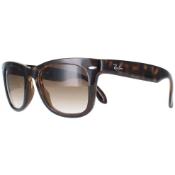Ray-Ban Sunglasses Folding Wayfarer 4105 Light Havana Brown Gradient 7