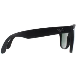 Ray-Ban Sunglasses Folding Wayfarer 4105 Matt Black Green 601S 54mm
