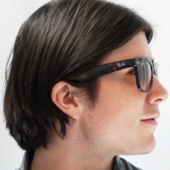Ray-Ban Sunglasses Folding Wayfarer 4105 Black 601 54mm