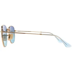Ray-Ban Sunglasses Hexagonal RB3548N 91233M Gold Blue Grey Gradient