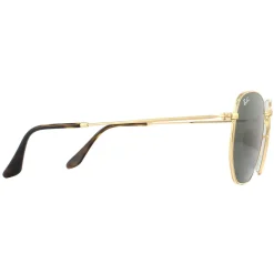 Ray-Ban Sunglasses Hexagonal 3548N 001 Gold Green