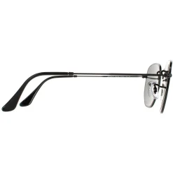 Ray-Ban Sunglasses Hexagonal RB3548N 002/58 Polished Black Green Polar