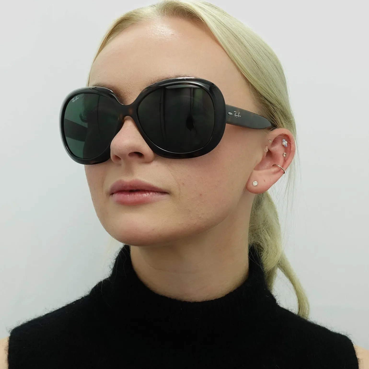 Ray-Ban Sunglasses Jackie Ohh II 4098 710/71 Light Havana Green