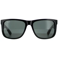Ray-Ban Sunglasses Justin 4165 601/71 Shiny Black Green
