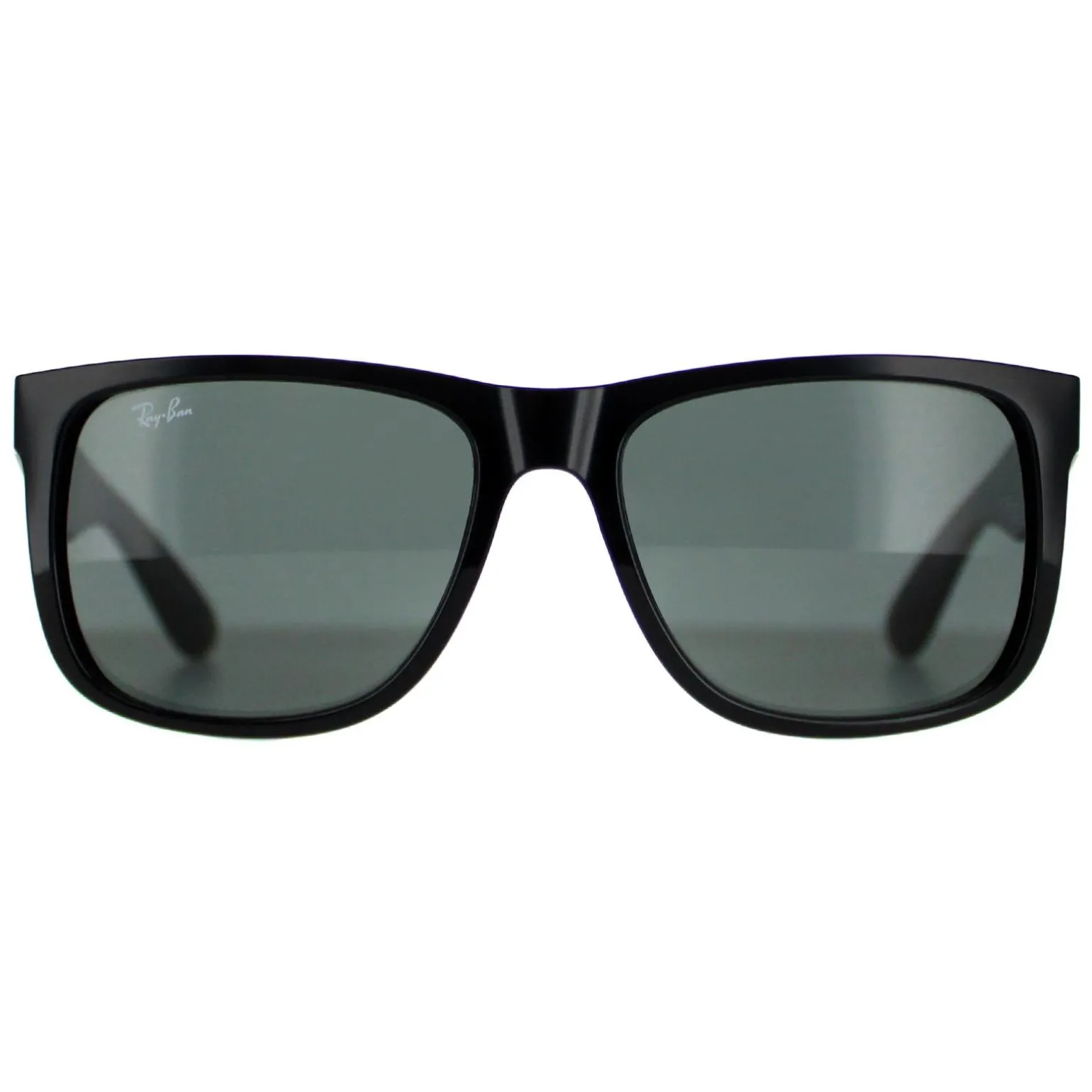 Ray-Ban Sunglasses Justin 4165 601/71 Shiny Black Green
