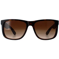 Ray-Ban Sunglasses Justin 4165 Rubber Light Havana Brown Gradient 710/