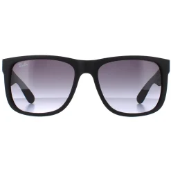 Ray-Ban Sunglasses Justin 4165 Rubber Black Grey Gradient 601/8G