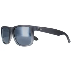 Ray-Ban Sunglasses Justin 4165 852/88 Rubber Grey Silver Mirror Gradie