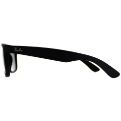 Ray-Ban Sunglasses Justin 4165 622/6G Rubber Black Grey Mirror