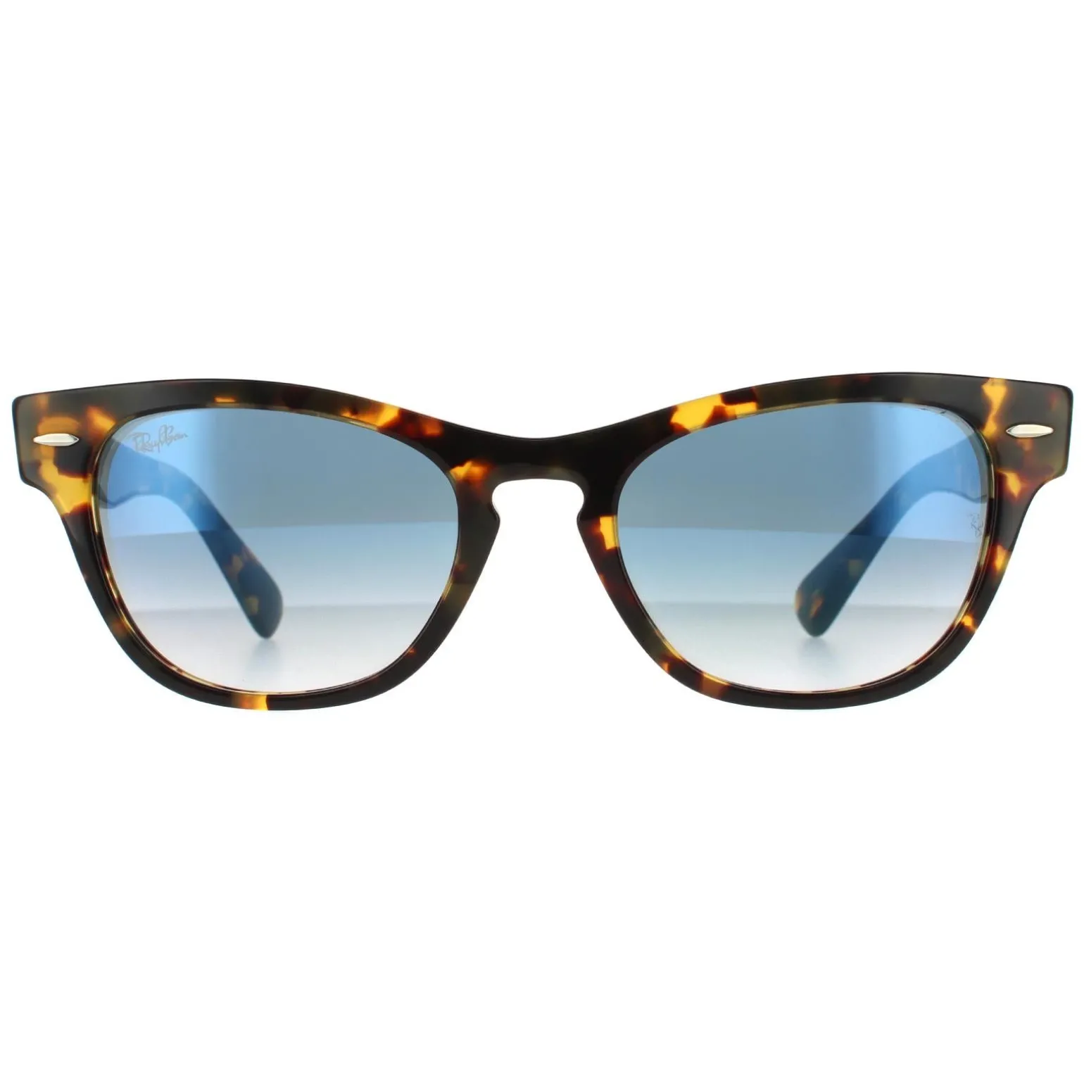 Ray-Ban Sunglasses Laramie RB2201 13323F Yellow Havana Blue Gradient 5