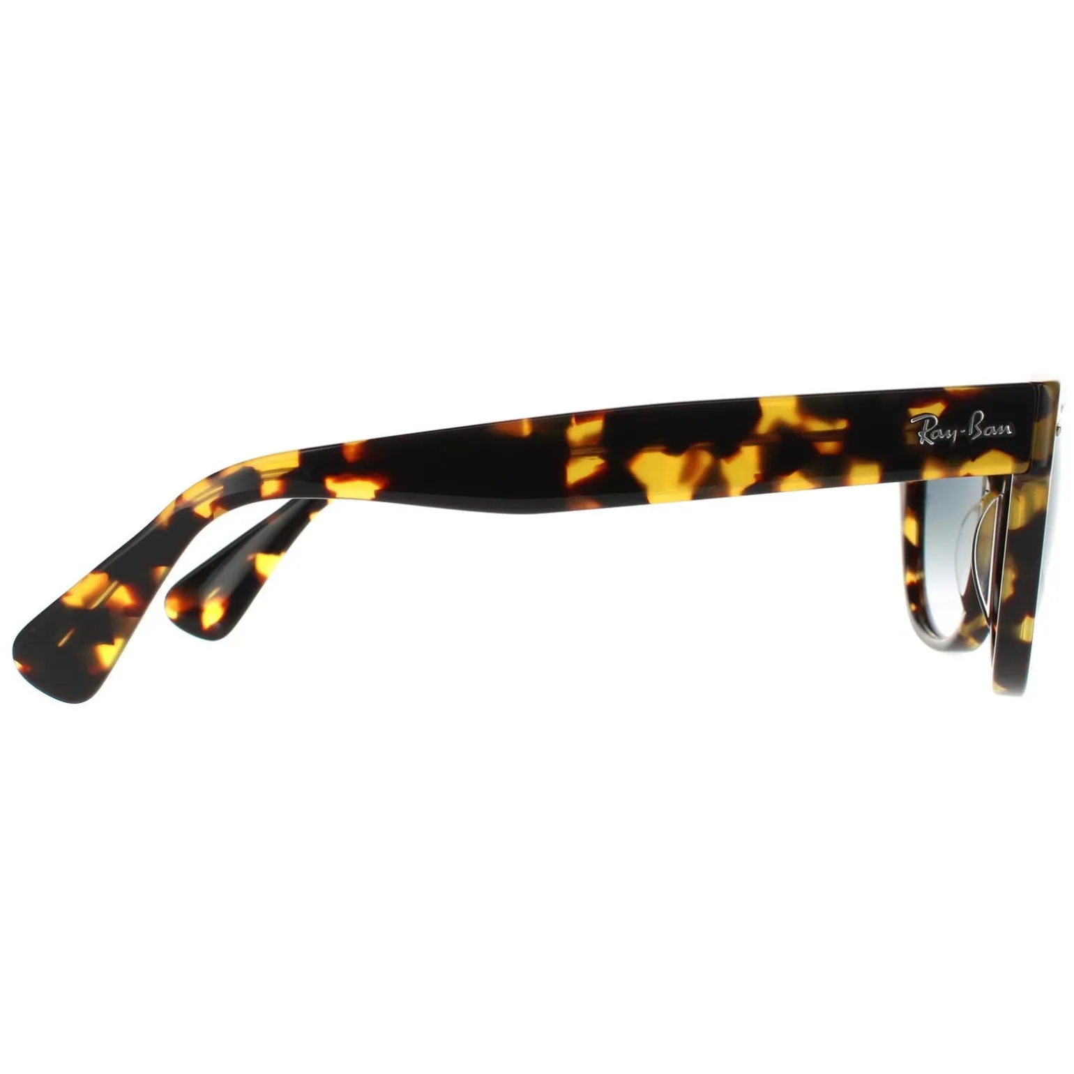 Ray-Ban Sunglasses Laramie RB2201 13323F Yellow Havana Blue Gradient 5