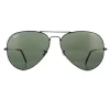 Ray-Ban Sunglasses Large Aviator 3026 Black Green L2821