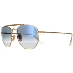 Ray-Ban Sunglasses Marshal 3648 001/3F Gold Light Blue Gradient