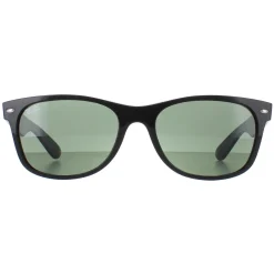 Ray-Ban Sunglasses New Wayfarer 2132 901L Black Green G-15 55mm