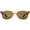 Ray-Ban Sunglasses New Wayfarer 2132 945/57 Honey Crystal Brown Polari