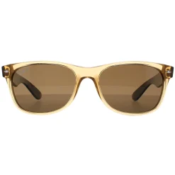 Ray-Ban Sunglasses New Wayfarer 2132 945/57 Honey Crystal Brown Polari