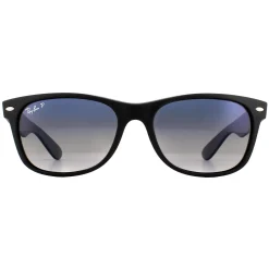 Ray-Ban Sunglasses New Wayfarer 2132 601S78 Matt Black Grey Blue Polar