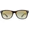 Ray-Ban Sunglasses New Wayfarer 2132 710/Y0 Tortoise Gold Flash Gradie