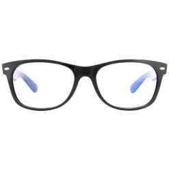 Ray-Ban Sunglasses New Wayfarer 2132 901/BF Black Clear With Blue Ligh