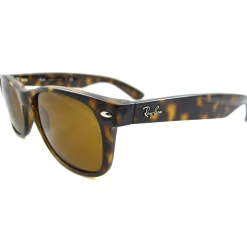 Ray-Ban Sunglasses New Wayfarer 2132 710 Light Havana Brown 52mm