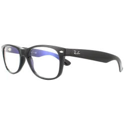 Ray-Ban Sunglasses New Wayfarer 2132 901/BF Black Clear With Blue Ligh