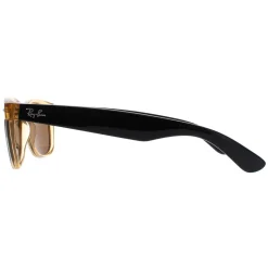 Ray-Ban Sunglasses New Wayfarer 2132 945/57 Honey Crystal Brown Polari