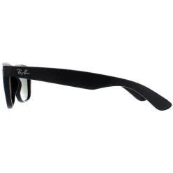 Ray-Ban Sunglasses New Wayfarer 2132 622/30 Rubber Black Silver Flash