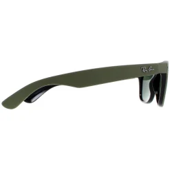 Ray-Ban Sunglasses New Wayfarer 2132 646531 Rubber Military Green on B