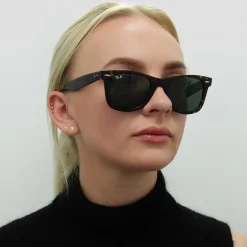 Ray-Ban Sunglasses New Wayfarer 2132 945/57 Honey Crystal Brown Polari