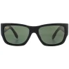 Ray-Ban Sunglasses Nomad RB2187 901/31 Shiny Black Green G-15