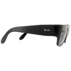 Ray-Ban Sunglasses Nomad RB2187 901/31 Shiny Black Green G-15