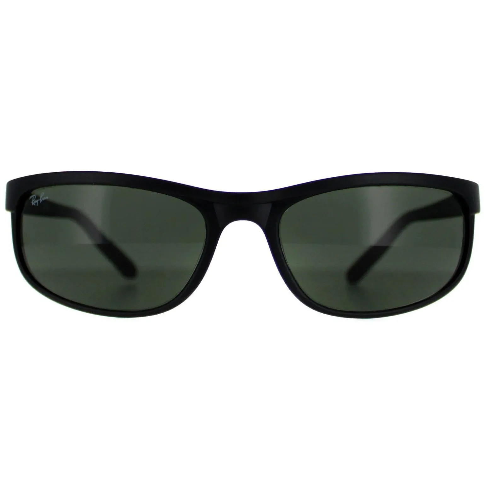 Rayban Sunglasses Predator 2 2027 Black Matt Black Green W1847