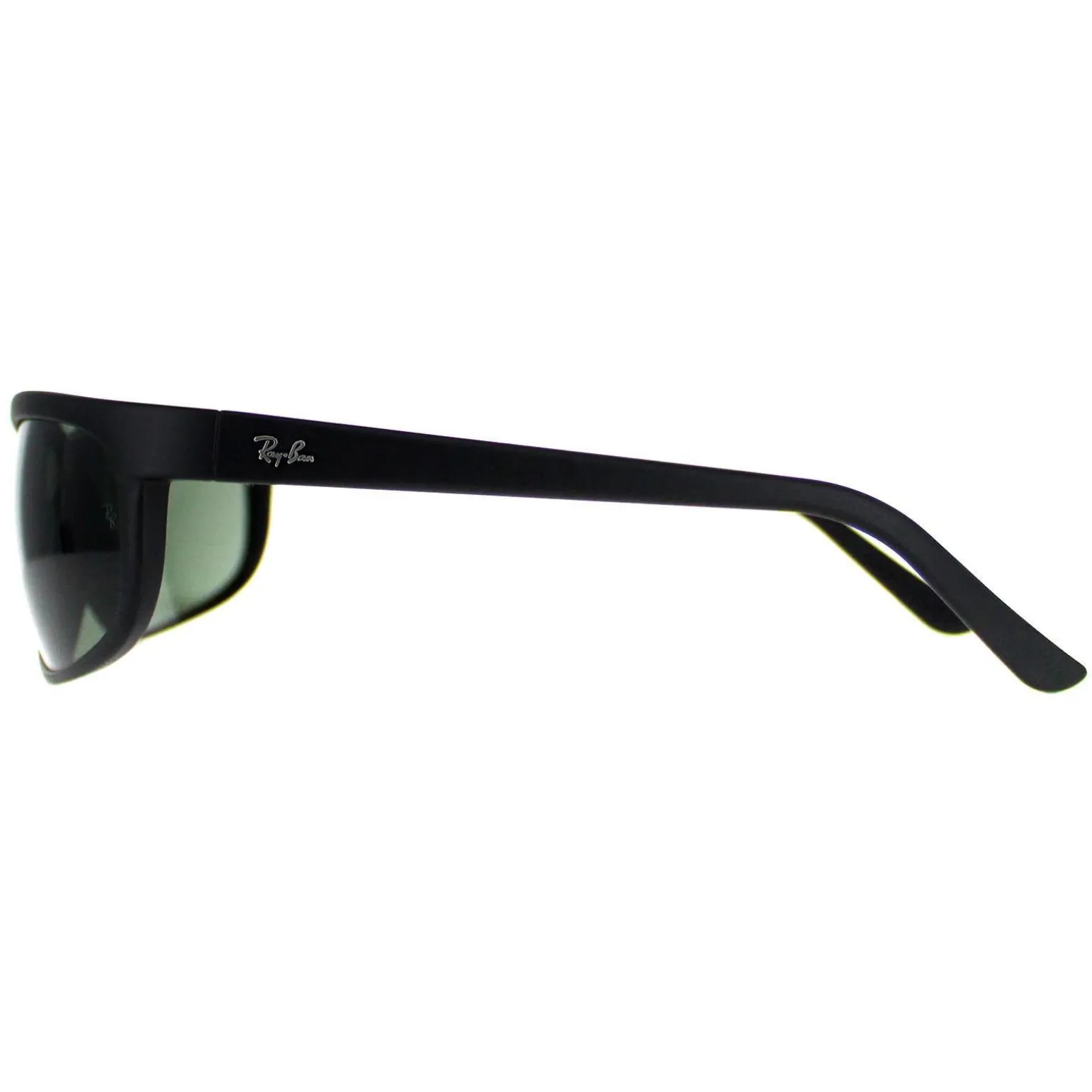 Rayban Sunglasses Predator 2 2027 Black Matt Black Green W1847