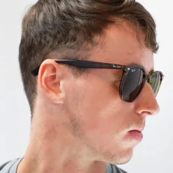 Ray-Ban Sunglasses RB4306 820/73 Striped Red Havana Dark Brown