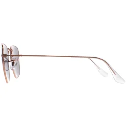 Ray-Ban Sunglasses RB3857 Frank 9202B1 Rose Gold Dark Grey