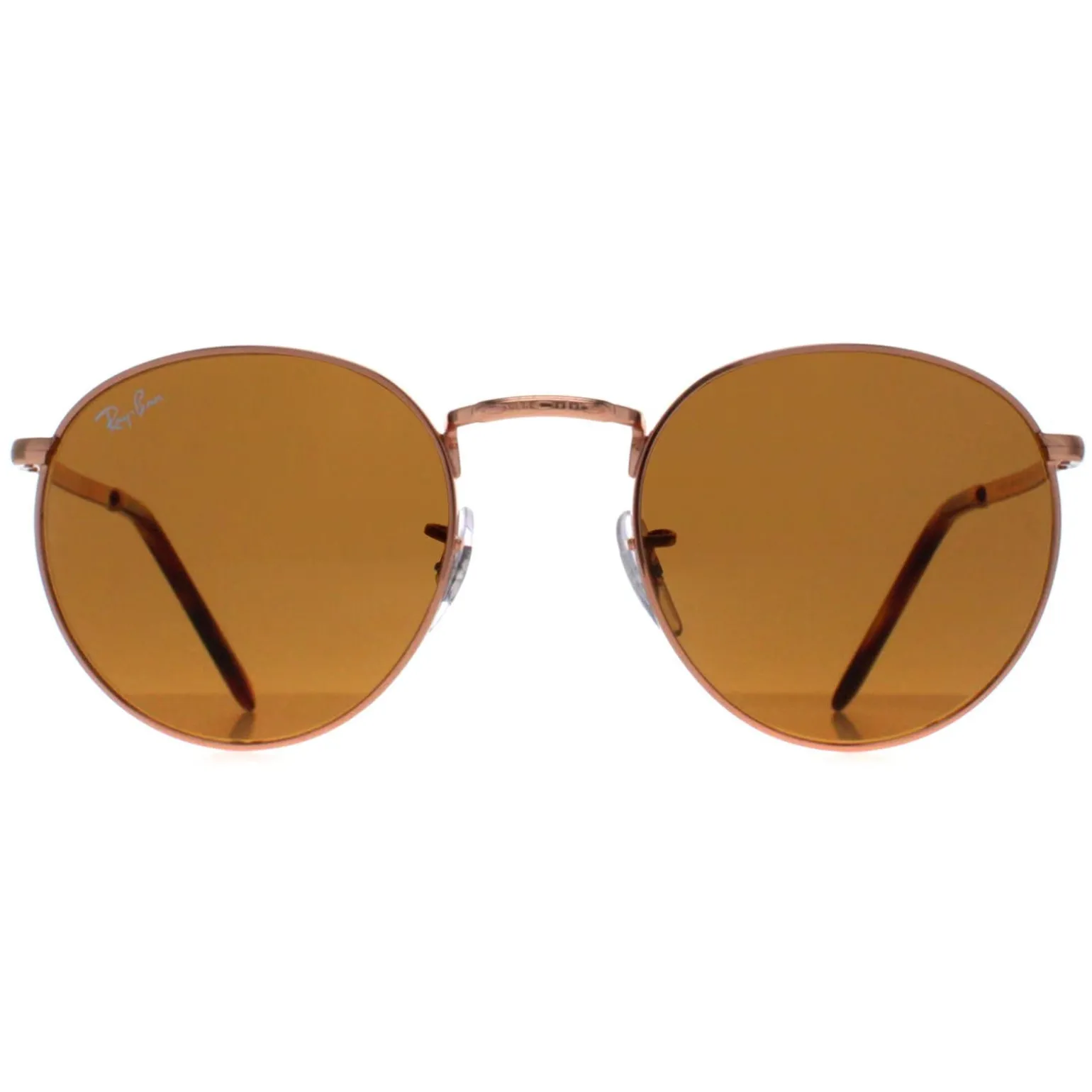 Ray-Ban Sunglasses RB3637 New Round 920233 Rose Gold Brown