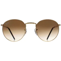 Ray-Ban Sunglasses RB3637 New Round 001/51 Gold Brown Gradient