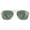 Ray-Ban Sunglasses RB3636 New Caravan 919631 Gold Green
