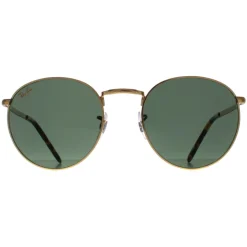 Ray-Ban Sunglasses RB3637 New Round 919631 Gold Green