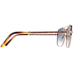 Ray-Ban Sunglasses RB3636 New Caravan 92023F Rose Gold Blue Gradient