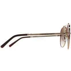 Ray-Ban Sunglasses RB3625 New Aviator 001/51 Polished Gold Light Brown