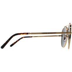 Ray-Ban Sunglasses RB3625 New Aviator 919631 Polished Gold Green