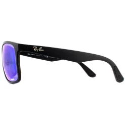 Ray-Ban Sunglasses RB4264 601SA1 Matte Black Blue Flash Polarized Chro