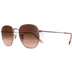 Ray-Ban Sunglasses RB3548N Hexagonal 9069A5 Copper Brown Gradient