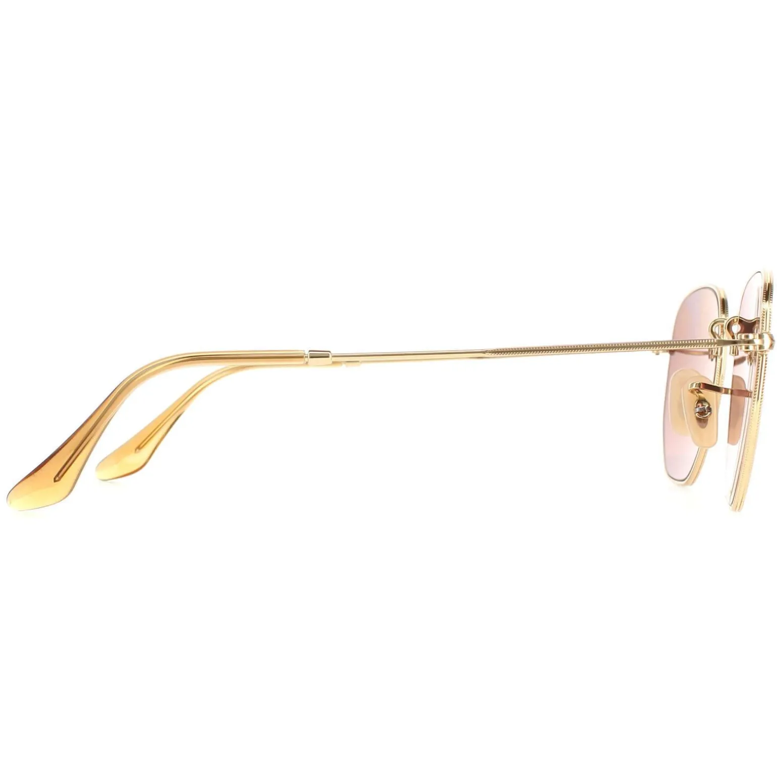 Ray-Ban Sunglasses RB3548N Hexagonal 912443 Arista Gold Brown Gradient