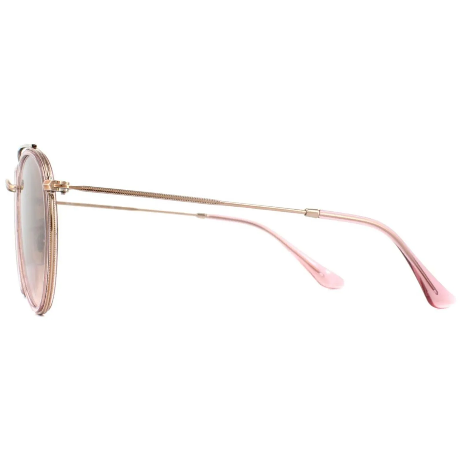 Ray-Ban Sunglasses Round Double Bridge 3647N 9069A5 Pink Pink Gradient