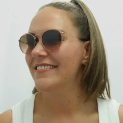 Ray-Ban Sunglasses Round Double Bridge 3647N 9069A5 Pink Pink Gradient